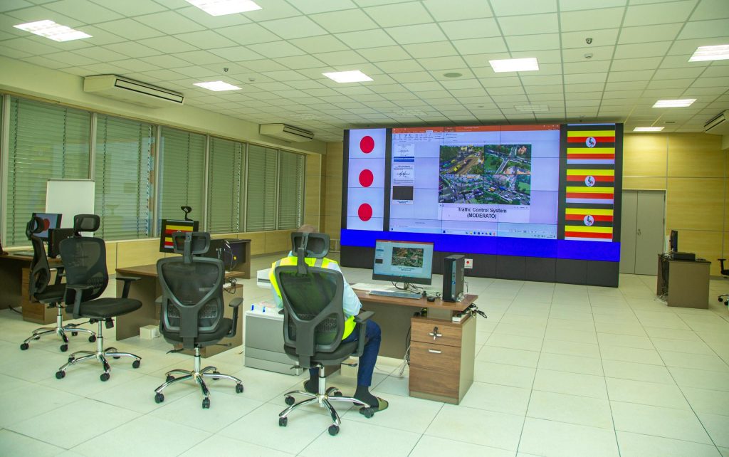 The traffic Control centre-Kampala