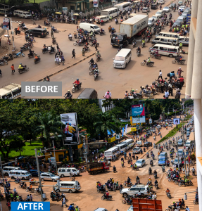 kampala-road-intersection-Before-and-After-URRENO